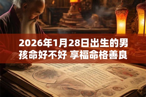 2026年1月28日出生的男孩命好不好 享福命格善良豪爽 2026年1月28日出生的男孩命好不好 享福命格善良豪爽