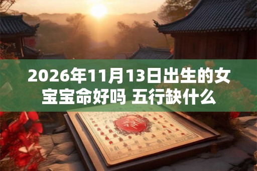 2026年11月13日出生的女宝宝命好吗 五行缺什么 2026年11月13日出生的女宝宝命好吗 五行缺什么