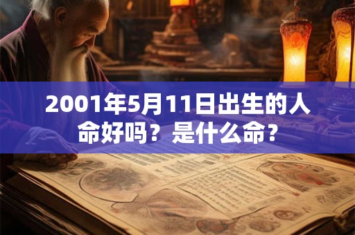 2001年5月11日出生的人命好吗？是什么命？