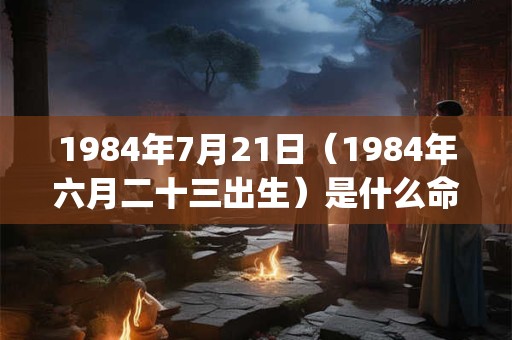 1984年7月21日（1984年六月二十三出生）是什么命_命运如何