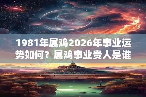 1981年属鸡2026年事业运势如何？属鸡事业贵人是谁？