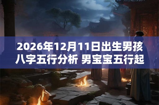 2026年12月11日出生男孩八字五行分析 男宝宝五行起名大全 2026年12月11日出生男孩八字五行分析 男宝宝五行起名大全