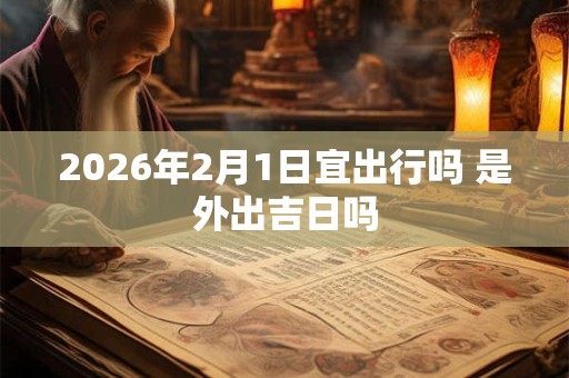 2026年2月1日宜出行吗 是外出吉日吗 2026年2月1日宜出行吗 是外出吉日吗