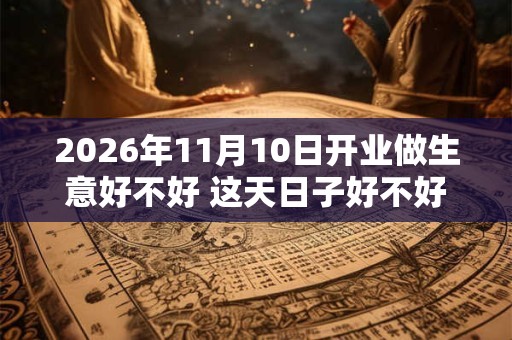 2026年11月10日开业做生意好不好 这天日子好不好 2026年11月10日开业做生意好不好 这天日子好不好