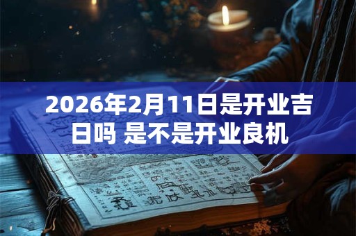 2026年2月11日是开业吉日吗 是不是开业良机