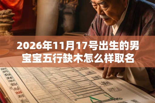 2026年11月17号出生的男宝宝五行缺木怎么样取名 2026年11月17号出生的男宝宝五行缺木怎么样取名