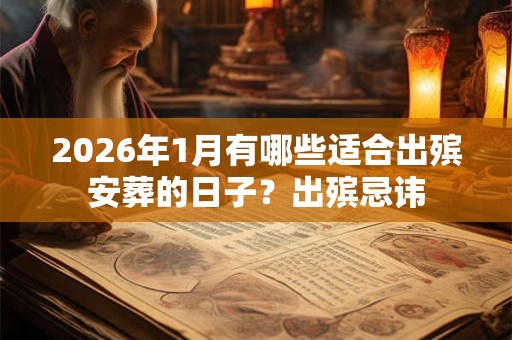 2026年1月有哪些适合出殡安葬的日子？出殡忌讳