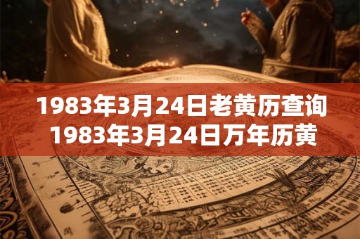 1983年3月24日老黄历查询 1983年3月24日万年历黄道吉日 1983年3月24日老黄历查询 1983年3月24日万年历黄道吉日