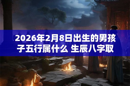 2026年2月8日出生的男孩子五行属什么 生辰八字取名