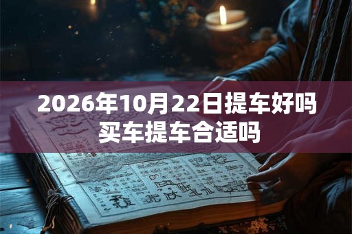 2026年10月22日提车好吗 买车提车合适吗 2026年10月22日提车好吗 买车提车合适吗
