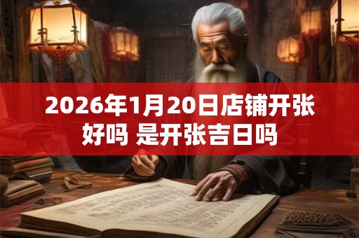 2026年1月20日店铺开张好吗 是开张吉日吗 2026年1月20日店铺开张好吗 是开张吉日吗