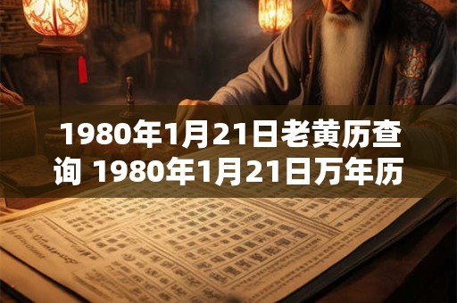 1980年1月21日老黄历查询 1980年1月21日万年历黄道吉日 1980年1月21日老黄历查询 1980年1月21日万年历黄道吉日