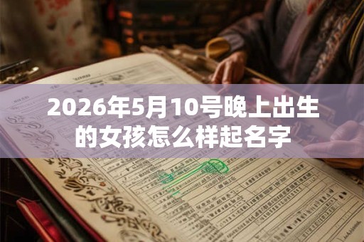 2026年5月10号晚上出生的女孩怎么样起名字