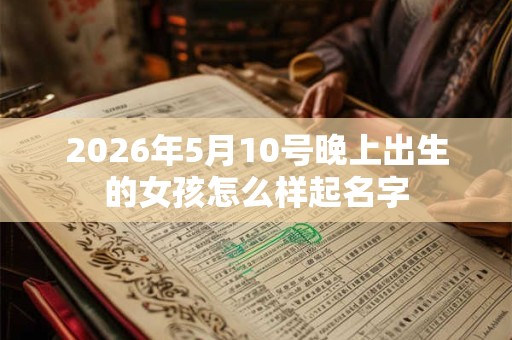 2026年5月10号晚上出生的女孩怎么样起名字