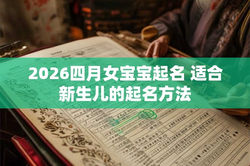 2026四月女宝宝起名 适合新生儿的起名方法