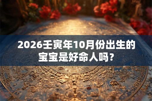 2026壬寅年10月份出生的宝宝是好命人吗？