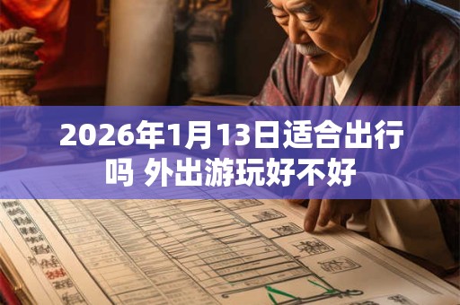 2026年1月13日适合出行吗 外出游玩好不好