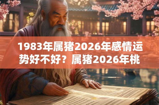 1983年属猪2026年感情运势好不好？属猪2026年桃花位？