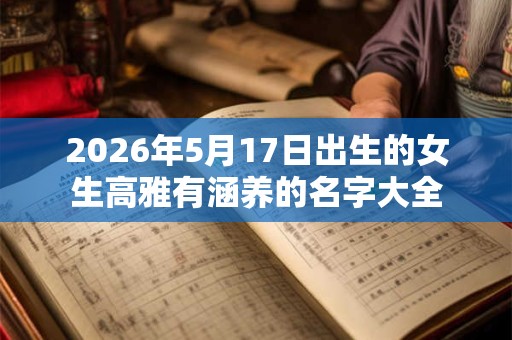 2026年5月17日出生的女生高雅有涵养的名字大全 2026年5月17日出生的女生高雅有涵养的名字大全