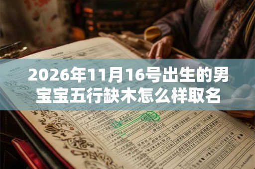 2026年11月16号出生的男宝宝五行缺木怎么样取名 2026年11月16号出生的男宝宝五行缺木怎么样取名