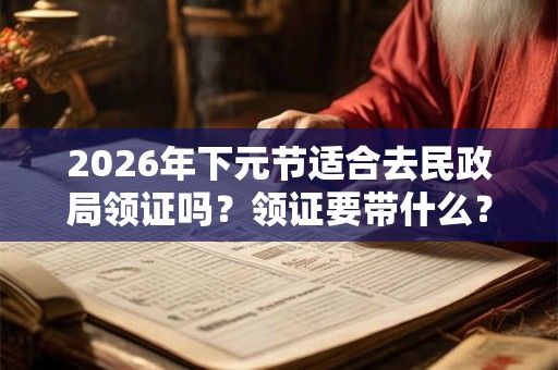 2026年下元节适合去民政局领证吗?领证要带什么? 2026年下元节适合去民政局领证吗?领证要带什么?