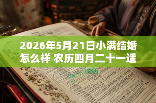 2026年5月21日小满结婚怎么样 农历四月二十一适合出嫁吗