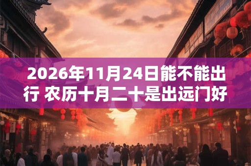2026年11月24日能不能出行 农历十月二十是出远门好日子吗