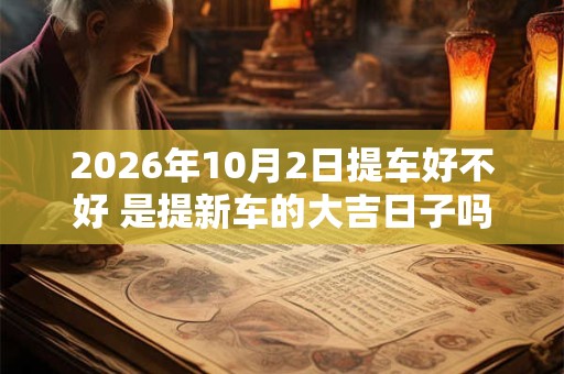 2026年10月2日提车好不好 是提新车的大吉日子吗 2026年10月2日提车好不好 是提新车的大吉日子吗