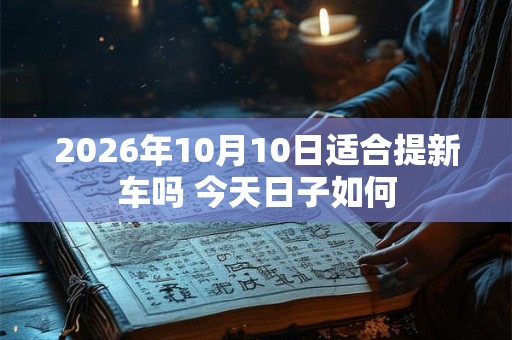 2026年10月10日适合提新车吗 今天日子如何