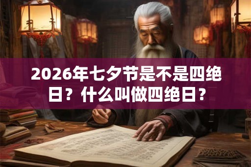 2026年七夕节是不是四绝日?什么叫做四绝日? 2026年七夕节是不是四绝日?什么叫做四绝日?