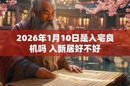 2026年1月10日是入宅良机吗 入新居好不好