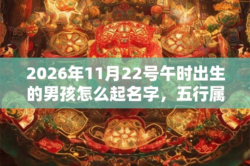 2026年11月22号午时出生的男孩怎么起名字,五行属什么 2026年11月22号午时出生的男孩怎么起名字,五行属什么