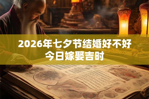 2026年七夕节结婚好不好今日嫁娶吉时 2026年七夕节结婚好不好今日嫁娶吉时