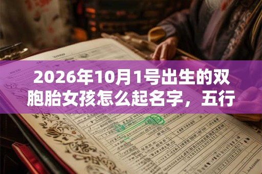 2026年10月1号出生的双胞胎女孩怎么起名字,五行属什么? 2026年10月1号出生的双胞胎女孩怎么起名字,五行属什么?