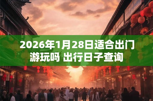 2026年1月28日适合出门游玩吗 出行日子查询 2026年1月28日适合出门游玩吗 出行日子查询