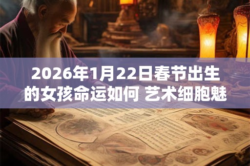 2026年1月22日春节出生的女孩命运如何 艺术细胞魅力出众 2026年1月22日春节出生的女孩命运如何 艺术细胞魅力出众