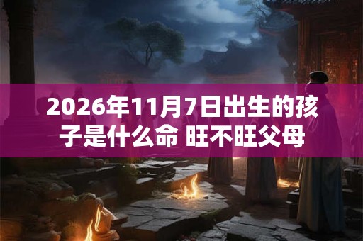2026年11月7日出生的孩子是什么命 旺不旺父母 2026年11月7日出生的孩子是什么命 旺不旺父母