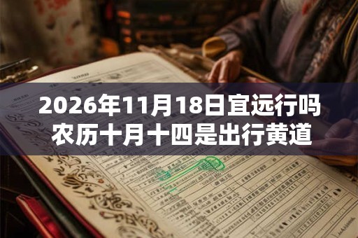 2026年11月18日宜远行吗 农历十月十四是出行黄道吉日吗 2026年11月18日宜远行吗 农历十月十四是出行黄道吉日吗