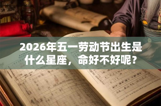 2026年五一劳动节出生是什么星座,命好不好呢? 2026年五一劳动节出生是什么星座,命好不好呢?