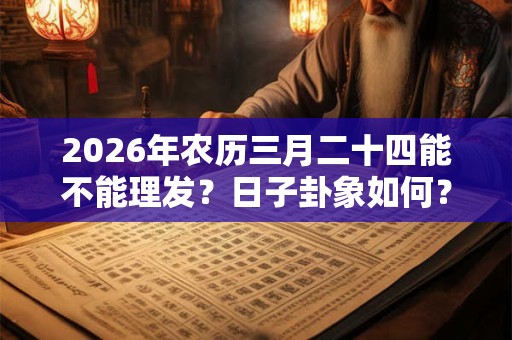 2026年农历三月二十四能不能理发?日子卦象如何? 2026年农历三月二十四能不能理发?日子卦象如何?