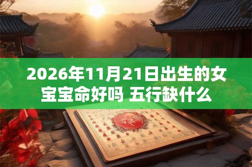 2026年11月21日出生的女宝宝命好吗 五行缺什么