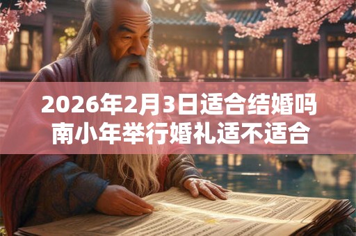 2026年2月3日适合结婚吗 南小年举行婚礼适不适合