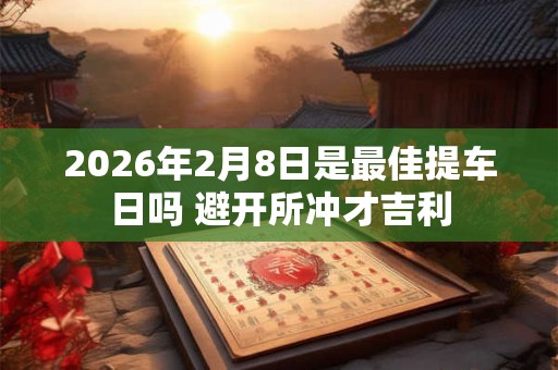 2026年2月8日是最佳提车日吗 避开所冲才吉利