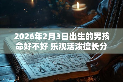 2026年2月3日出生的男孩命好不好 乐观活泼擅长分析 2026年2月3日出生的男孩命好不好 乐观活泼擅长分析