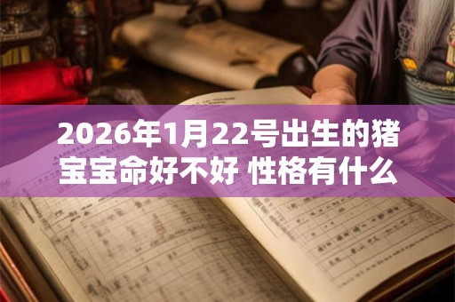 2026年1月22号出生的猪宝宝命好不好 性格有什么特点