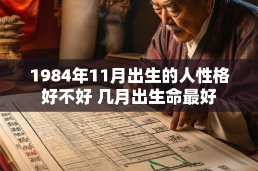 1984年11月出生的人性格好不好 几月出生命最好