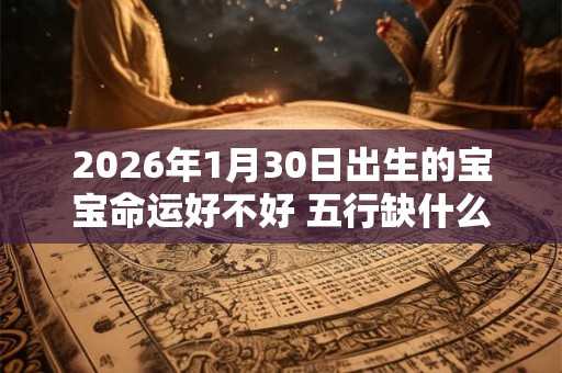 2026年1月30日出生的宝宝命运好不好 五行缺什么 2026年1月30日出生的宝宝命运好不好 五行缺什么