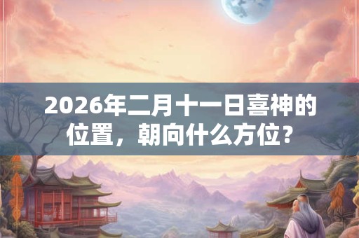 2026年二月十一日喜神的位置，朝向什么方位？