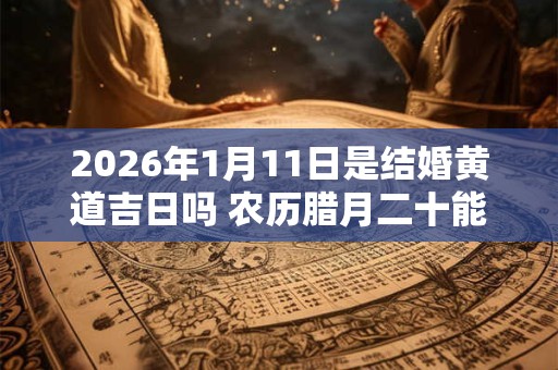 2026年1月11日是结婚黄道吉日吗 农历腊月二十能不能办婚礼 2026年1月11日是结婚黄道吉日吗 农历腊月二十能不能办婚礼