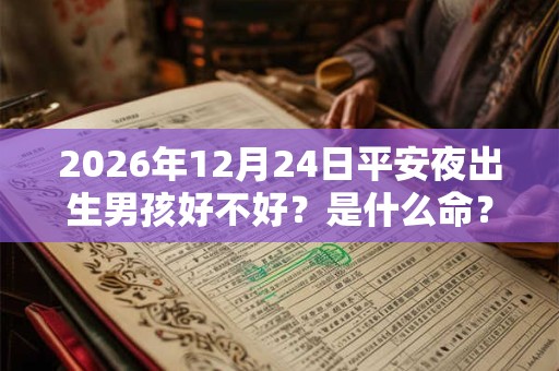 2026年12月24日平安夜出生男孩好不好?是什么命? 2026年12月24日平安夜出生男孩好不好?是什么命?